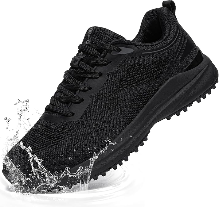 Mens Golf Shoes Spikeless Waterproof Non Slip