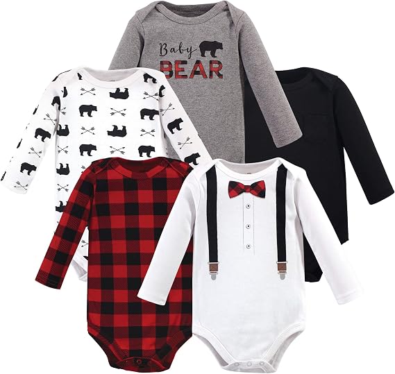 Little Treasure Unisex Baby Cotton Bodysuits