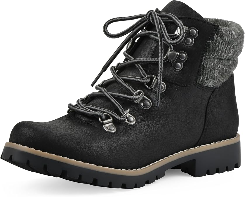 CLIFFS BY WHITE MOUNTAIN Shoes Pathfield Women's Lace-up Hiker Style Bootie