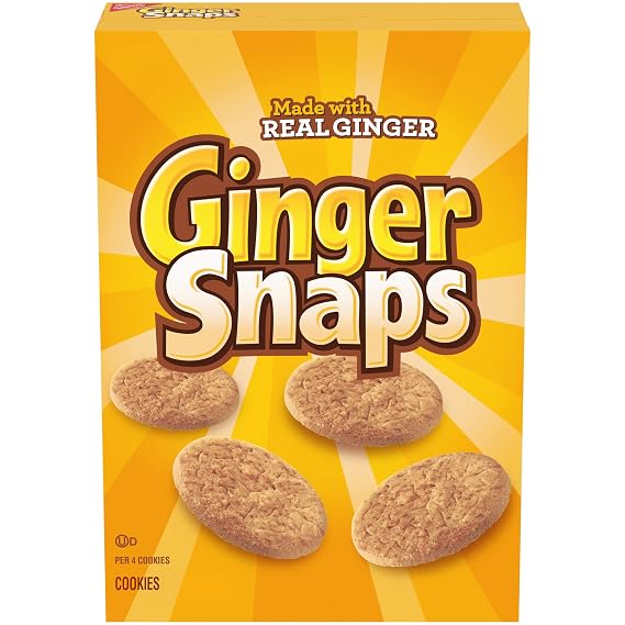 Ginger Snaps Cookies, Ginger Cookies, 16 oz