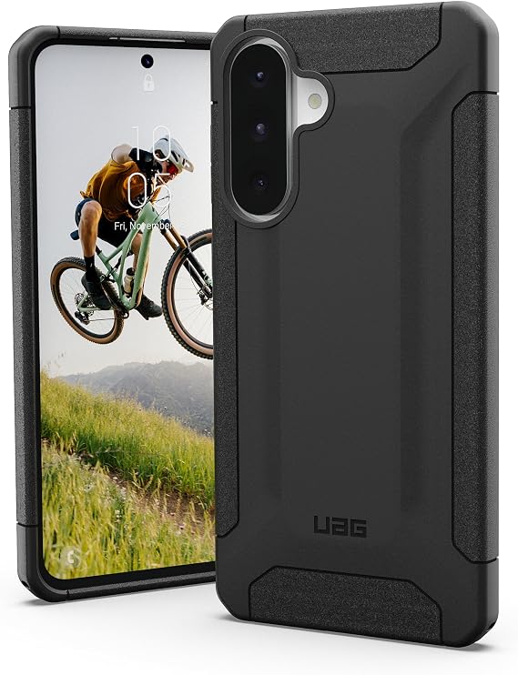 URBAN ARMOR GEAR UAG Designed for Samsung Galaxy A56 5G SM-A566 Case Scout - Rugged Non-Slip Military Drop Tested Protective Cover, Black
