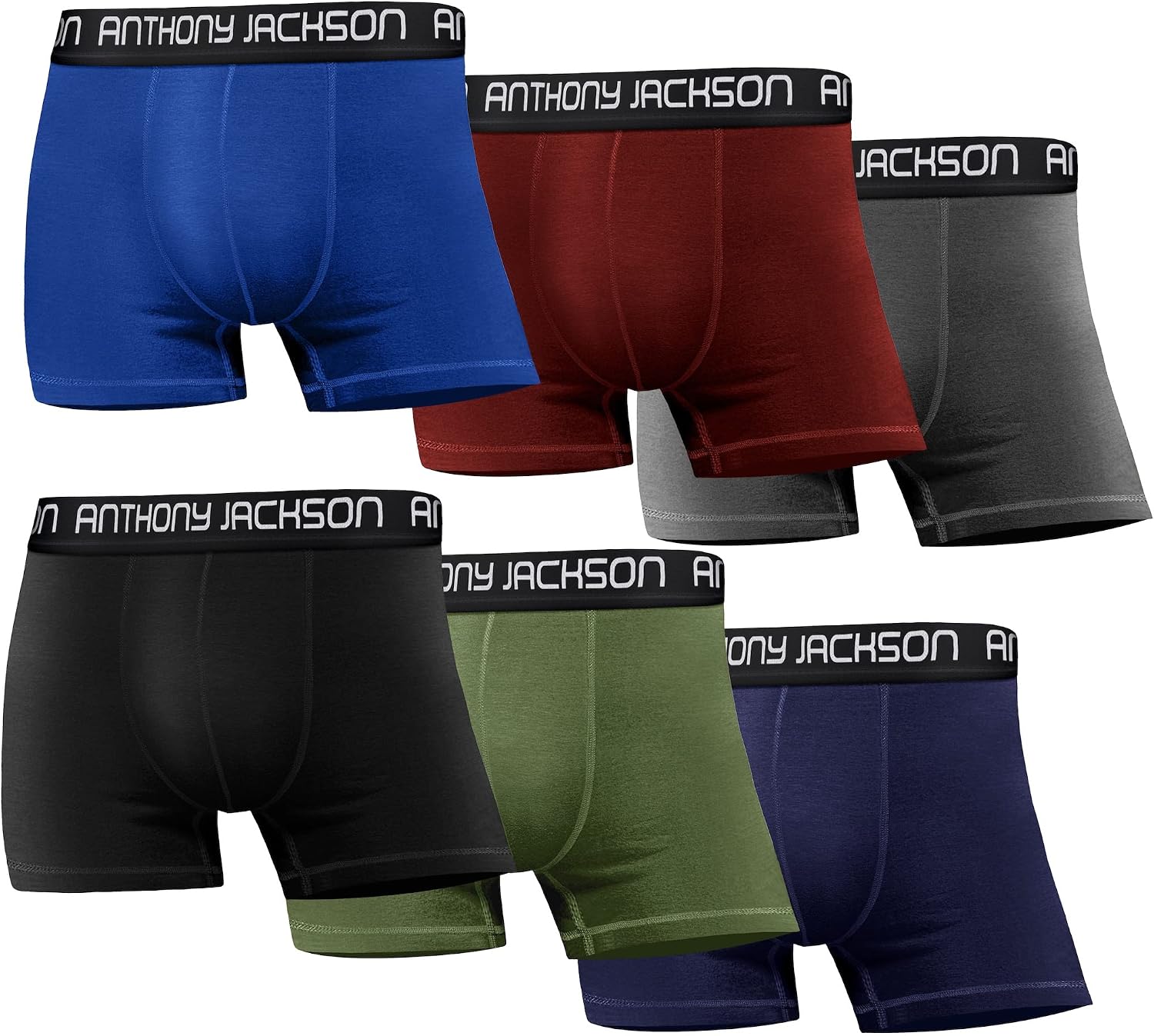 Box of 6 Premium Lycra Mens Boxers