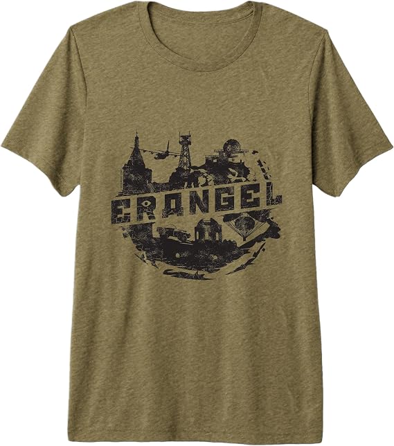 PUBG Erangel Logo Premium Tri-Blend T-Shirt