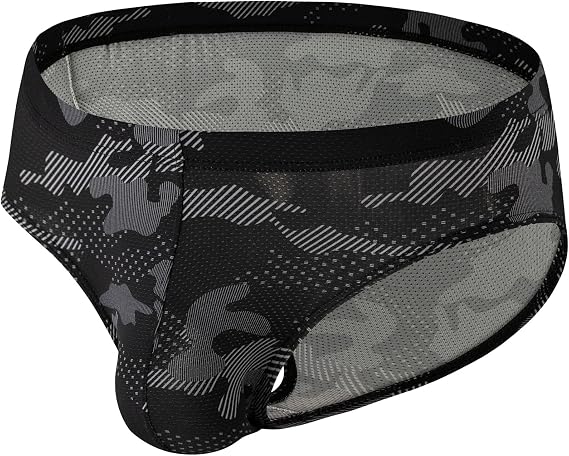 Summer Code Mens Bikini Briefs Breathable Bulge Pouch Underwear