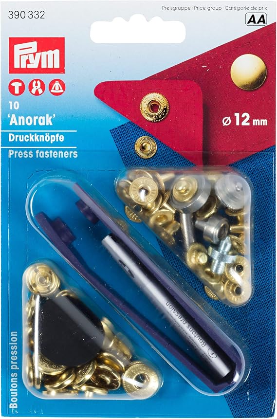Anorak Press Fasteners
