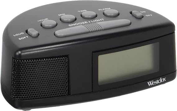 .7" LCD Alarm Clock