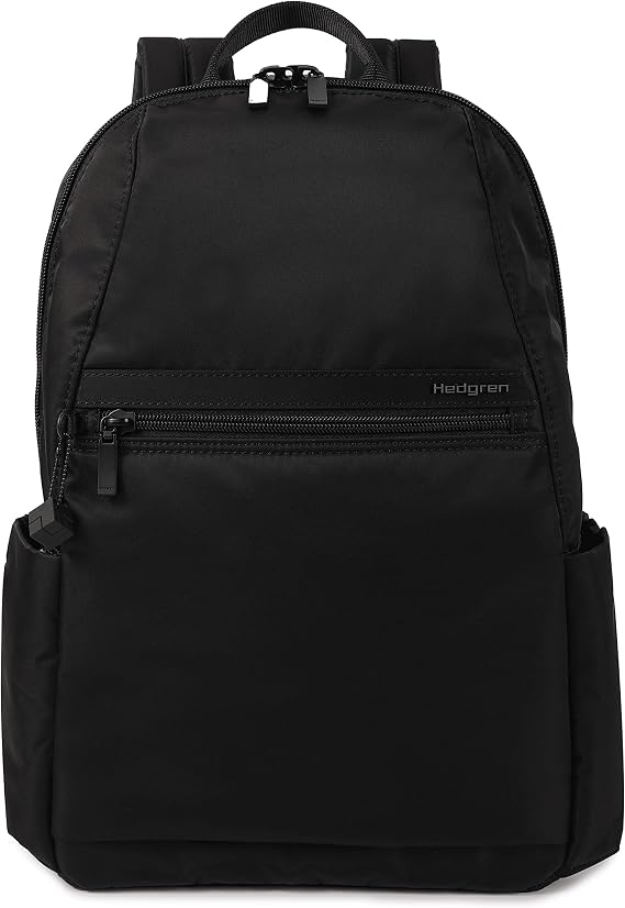 Hedgren Vogue XXL Backpack, RFID Protect, Padded Pocket, Adjustable Strap | Rear Zip Security, Padded Tablet Pocket, RFID Protection, Adjustable Straps & Water-Repellent Nylon - 8.03 L