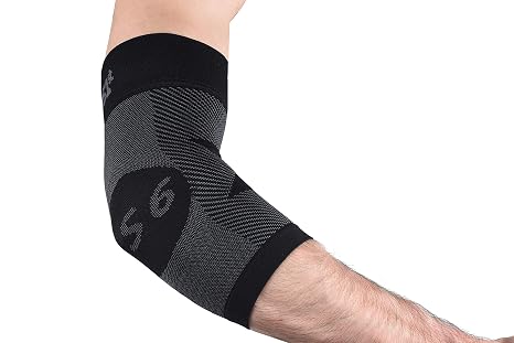 OrthoSleeve Tennis | Golfer's Elbow Brace for tendonitis, medial and lateral epicondylitis and general forearm and elbow pain
