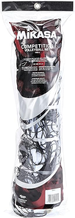 Mikasa VBN-2 Competition Volleyball Net , 32' X 3'