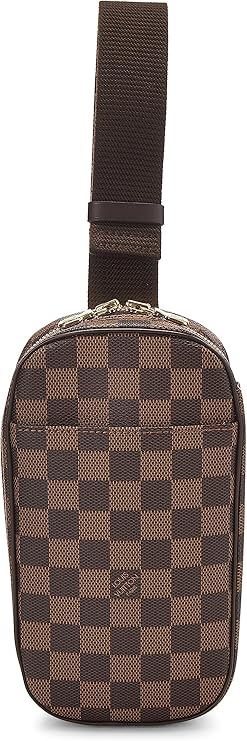 Pre-loved Damier Ebene Pochette Gange, Brown