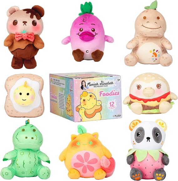 Moriah Elizabeth 6" Mini Mystery Plush - Series 5 - Foodie | Collectible Blind Box Mini Plush - 1 of 8 Possible - YouTube Crafter - Officially Licensed Merch