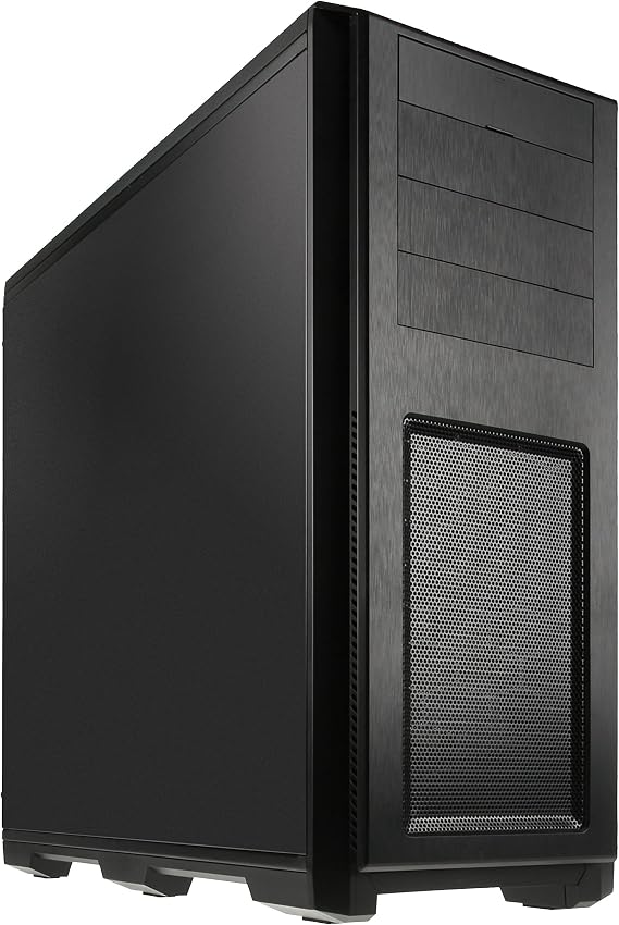 Phanteks Enthoo Pro Mid Tower Case - Black, High-Airflow, Versatile Component Support, Tempered Glass, Superior Cable Management, Tool-Free Installation