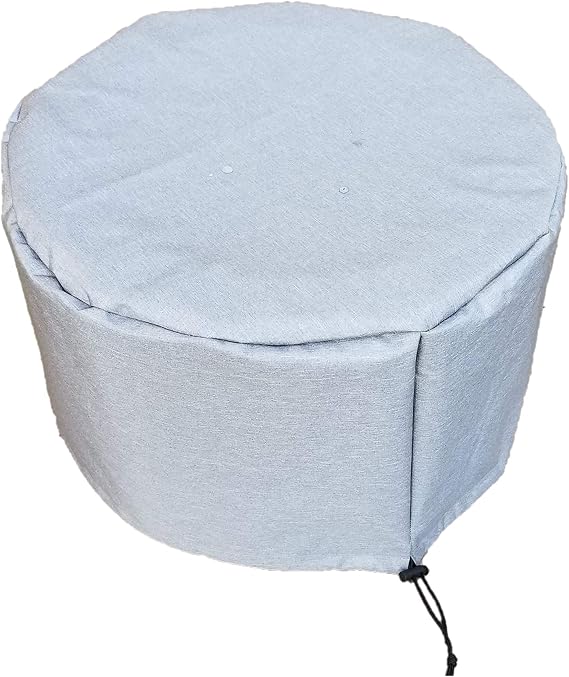 Cover Compatible for Breeo Fire Pit X Series 19 or Double Flame 19 - Fits Standard or Sear Plate model - Outdoor Water-resistant Fire Bowl Protective Cover - Temlock FPC-1000