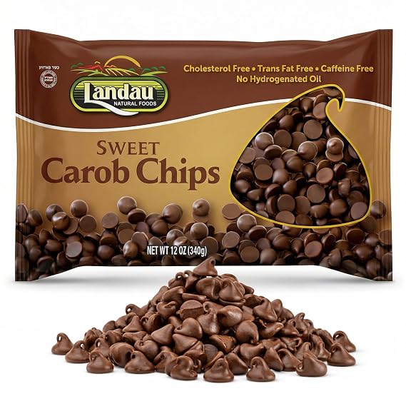 Landau Carob chips, 12 Oz