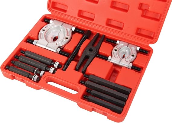 5 Ton Capacity Bearing Puller Set or Gear Puller, Universal Bearing Puller Tool or Pullers for Mechanics Heavy-Duty Pilot Bearing Removal Tool Small Bearing Puller