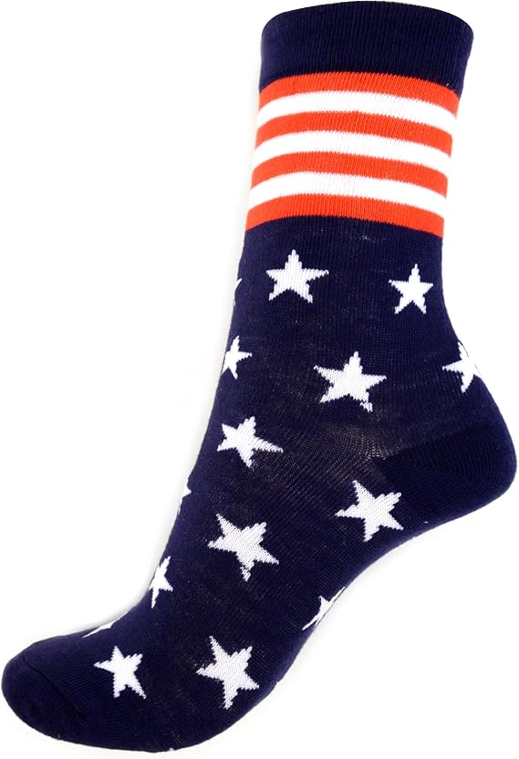 Parquet Women's Crazy Novelty Dress Crew Socks - Fashion Colorful Fun Cotton Casual Socks