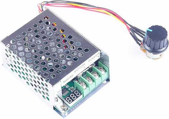 PWM DC Motor Speed Controller 20A DC 6-60V Wire Motor Drive Electronics Switch Module Maximum Power 1200W