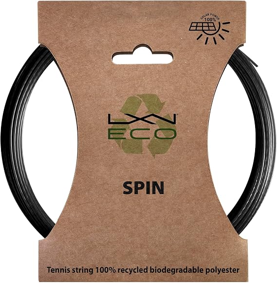 Luxilon Eco Spin Tennis String - Set, Black