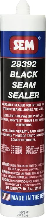 SEM 29392 Black Seam Sealer - 10.1 fl. oz.