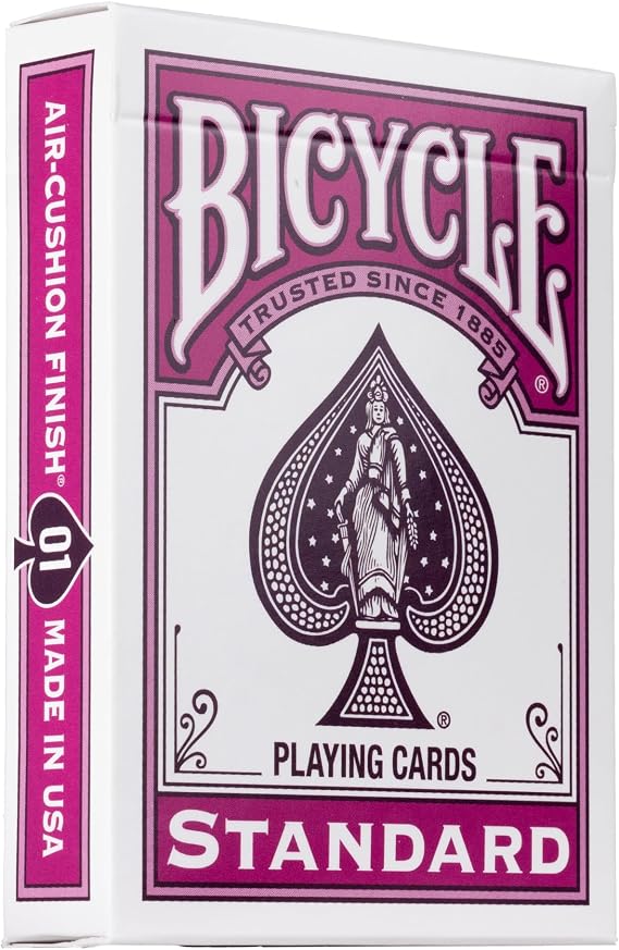 Bicycle Color Series Berry 1 Deck, Air Cushion Finish, Professional, Superb Handling & Durability, Great Gift For Card Collectors, Yellow