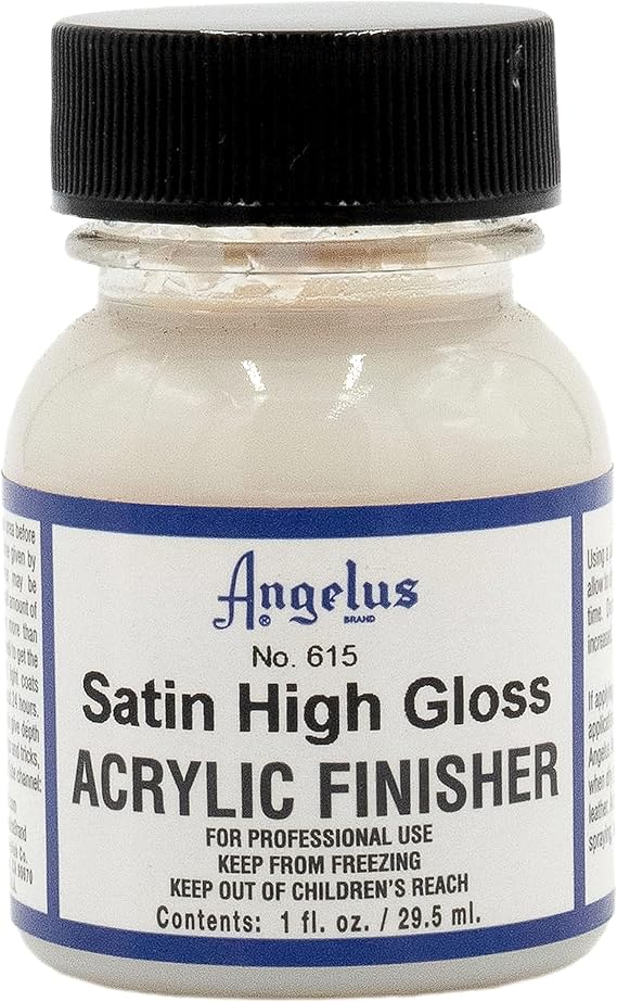 Angelus Satin High Gloss Acrylic Finisher, 1 oz.