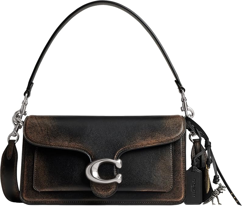 Coach Women's Tabby Shoulder Bag 26 Black/Brown One Size