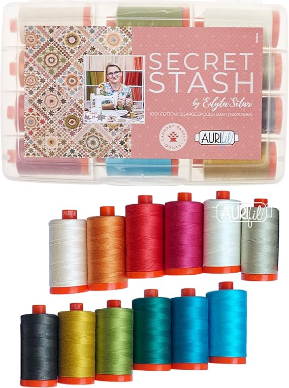 Aurifil Designer Thread Collection-Secret Stash By Edyta Sitar