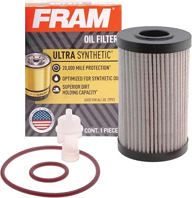 FRAM Ulta Synthetic Automotive Replacement Oil Filter, Designed for Synthetic Oil Changes Lasting up to 20k Miles, XG10295 Pack of 1