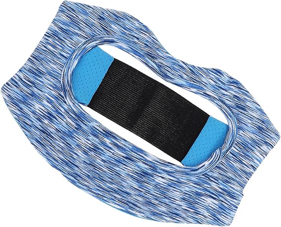 Breathable Virtual Reality Eye Mask Cover Sweat Band Elastic Face Pad for Virtual Reality Headsets Washable Polyester Face Mask Padding Secure Fit for Comfortable Extended Use
