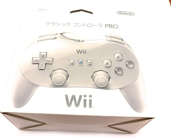 Wii Classic Controller Pro - White Japanese Version