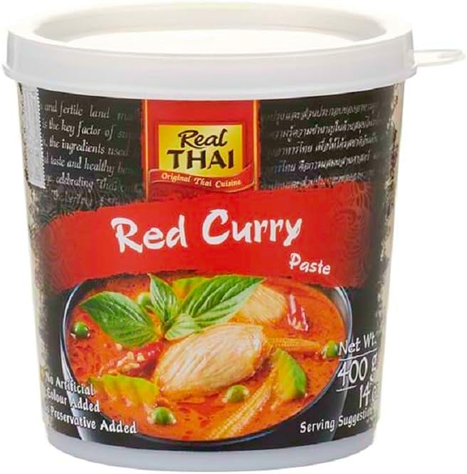 REAL THAİ Köri Ezmesi Kırmızı 400 Gr