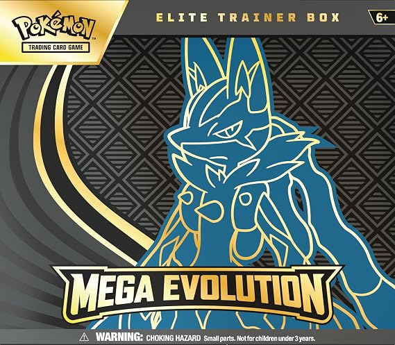 Pokemon TCG: Mega Evolution Elite Trainer Box - Mega Lucario