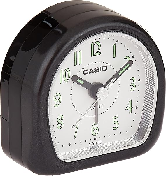 Casio TQ-148-1DF Masa Saati, Siyah, Standart