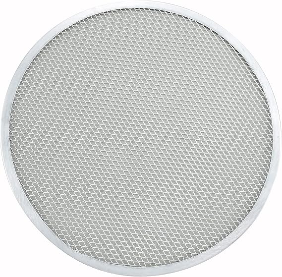 Winco Winware 16-Inch Seamless Aluminum Pizza Screen, 16 Inch