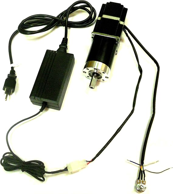 BBQ Spit Rotisserie Gearmotor Variable Speed Reversible Brushless Gear Motor 10 RPM 110/220vac