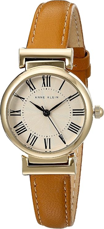 Anne Klein Women's Leather Strap Watch