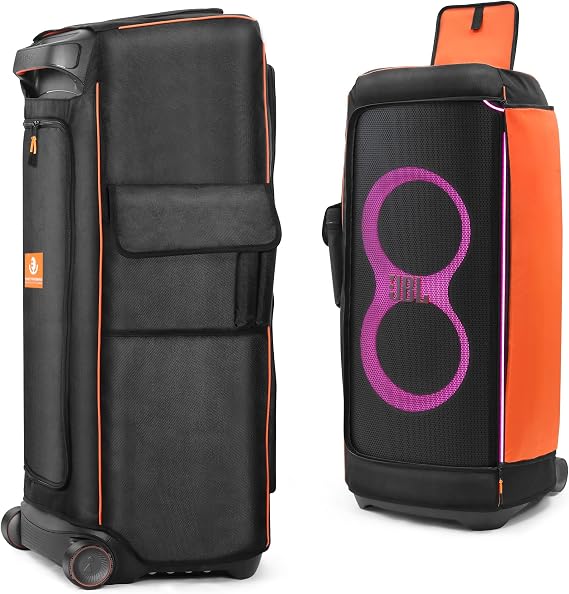 Speaker Bag Travel Case Replacement for JBL Party Box Series, Portable Speaker Carry Tote Bag Backpack for for JBL Speaker (for JBL partybox Ultimate Black)