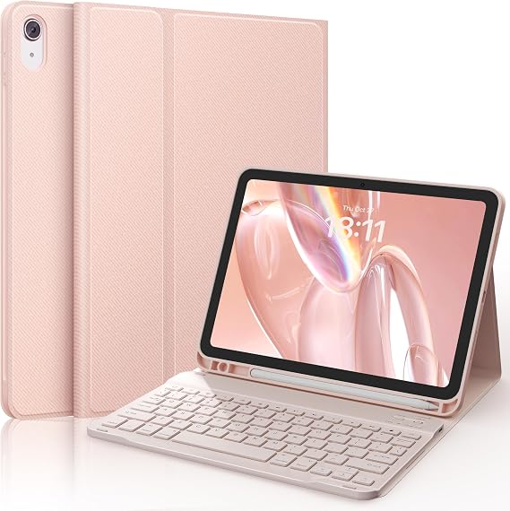 CHESONA Compatible for iPad 11th(A16)/10th Generation Case with Keyboard