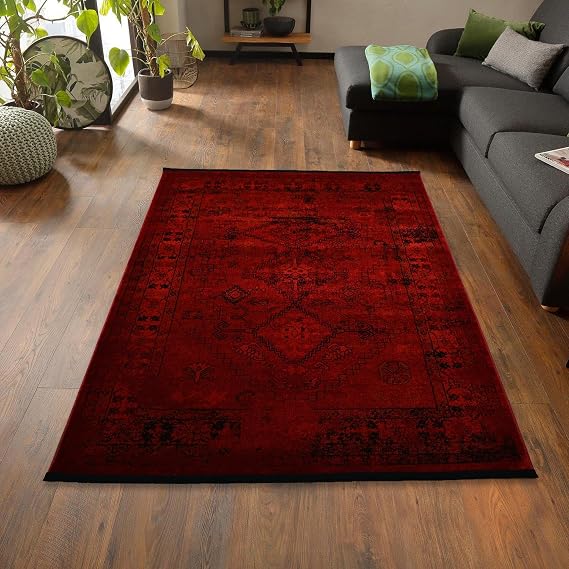 Afghan Turkmen Authentic Patterned Woven Living Room And Living Room Carpet 4897hzs76