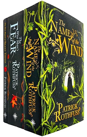 The Kingkiller Chronicle Series 3 Books Collection Set by Patrick Rothfuss (The Name of the Wind, The Wise Man's Fear & The Slow Regard of Silent Things)