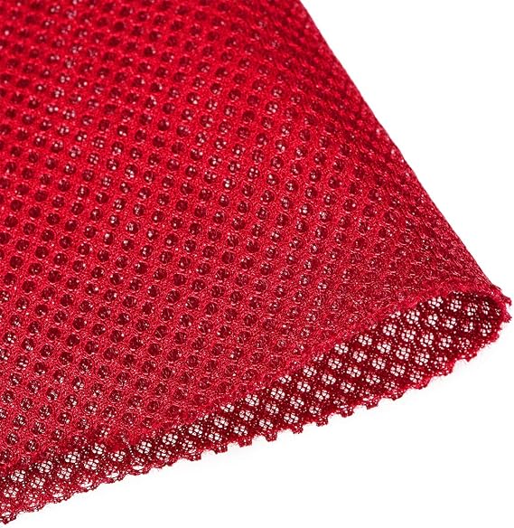 uxcell Red Speaker Mesh Grill Cloth (not Cane Webbing) Stereo Box Fabric Dustproof Cloth 50cm x 160cm 20 inches x 63 inches