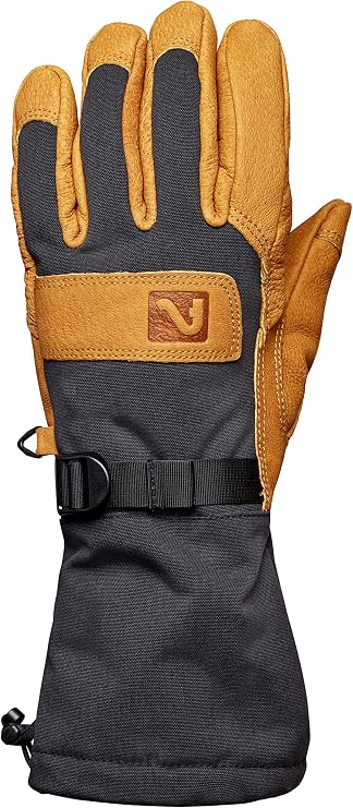 Flylow Super Insulated Waterproof Ski Gloves | Synthetic Insulation, 5-Finger, For Skiing & Snowboarding