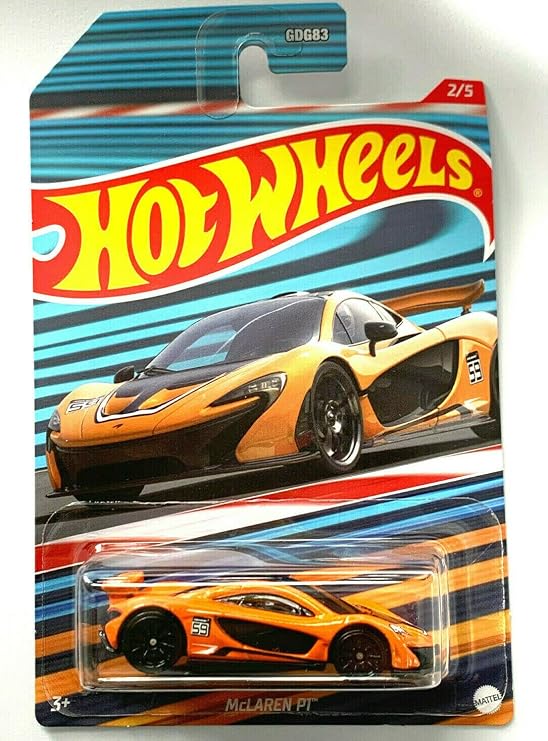 DieCast Hot Wheels McLaren P1 (Orange) - 2022 Themed Exotics Series 2/5