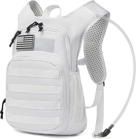 Hydration Backpack with Water Bladder for Hiking Tactical Hydration Pack for Men Women Molle Water Backpack for Hiking