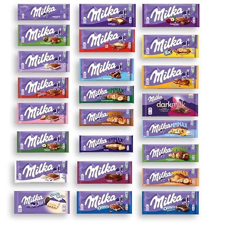 Milka Chocolate Mix Pack 24 Plates