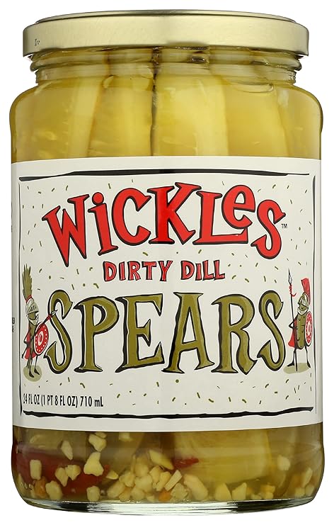 Wickles Dirty Dill Spears, 24 oz (Pack - 1)