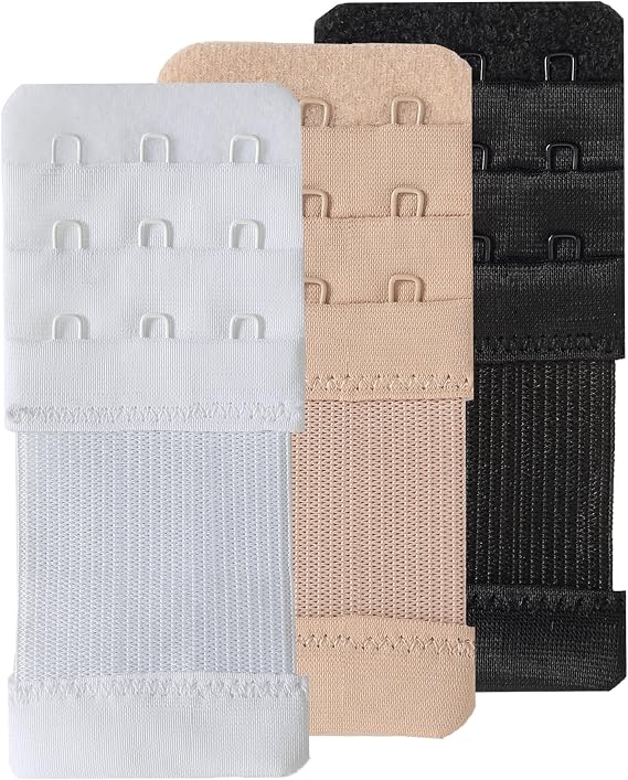 SAMGU Women's Bra Extenders 2 Hook/3 Hook/4 Hook/5 Hook/6 Hook Soft Stretchy