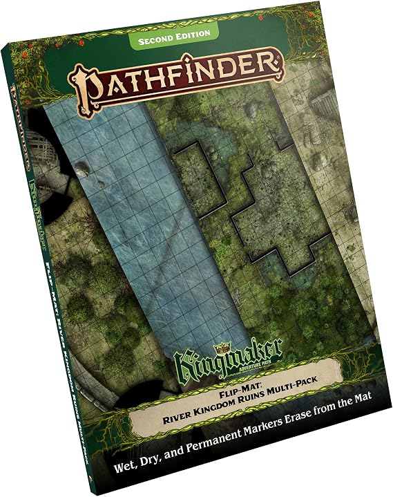 Pathfinder Flip-Mat Multi-Pack Ruins, 4 Battle Maps Ancient Locations