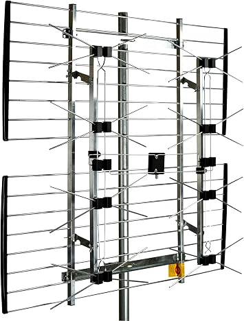 Channel Master EXTREMEtenna - Multi-Directional Outdoor HDTV Digital Antenna, 80+ Mile Range, 8-Bay Bowtie, 180 Wide-Angle Reception, Industry-Leading Reception Power, UHF/VHF Support for Free OTA TV