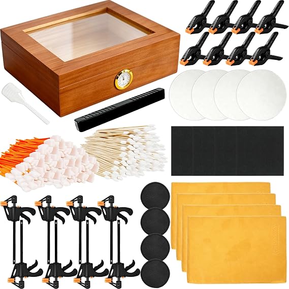 335 Pcs Card Cleaning Kit Various Card Flattening Repair Care Tools Kit for Card Restoration Shaping Protection Cleaning Collectors Collectible